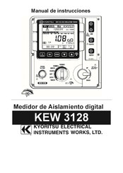 KYORITSU KEW 3128 Manual De Instrucciones