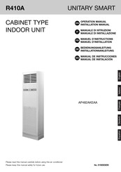 Haier UNITARY SMART AP482AKEAA Manual De Instalación/Manual De Instrucciones