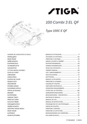Stiga 100 Combi 3 EL QF Manual De Uso