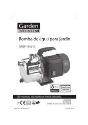 Garden feelings 41.715.16 Manual De Instrucciones