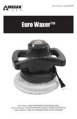 Wagan Tech Euro Waxer Manual De Usuario