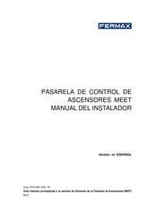 Fermax 9545 Manual Del Instalador