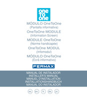 Fermax OneToOne V SKYLINE Manual De Instalador