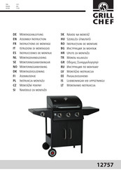 Grill Chef 12757 Instrucciones De Montaje