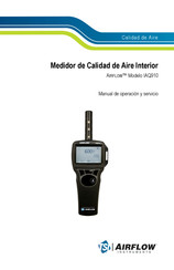 Airflow Instruments IAQ910 Manual De Operación Y Servicio