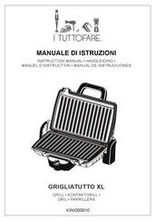 Kasanova GRIGLIATUTTO XL Manual De Instrucciones