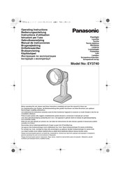 Panasonic EY3740 Manual De Instrucciones