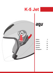 AGV K-5 Jet Manual De Instrucciones