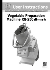 Hallde RG-250 diwash Instrucciones De Uso