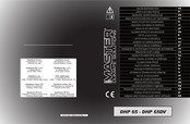 MCS Master DHP 65DV Manual De Instrucciones