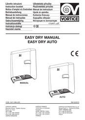 Vortice EASY DRY MANUAL Manual De Instrucciones