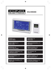 König Electronic KN-WS500 Manual De Uso