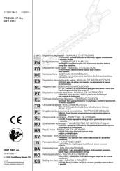 GGP ITALY HET 1501 Manual De Instrucciones