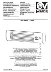 Vortice THERMOLOGIKA Manual De Instrucciones