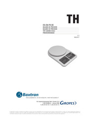 Baxtran TH Manual De Instrucciones