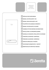 Beretta MYNUTE GREEN 28 C.S.I. Manual De Instalacion Y Uso