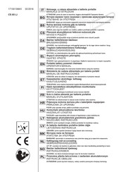 Stiga CS 80 Li Manual De Instrucciones