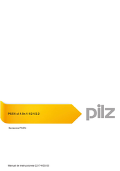 Pilz PSEN sl-1.0n 2.1 Manual De Instrucciones