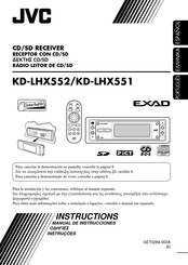 JVC EXAD KD-LHX551 Manual De Instrucciones