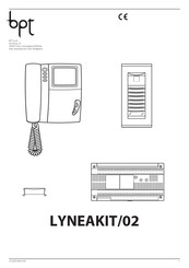 Bpt LYNEAKIT/02 Manual De Instrucciones