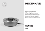 HEIDENHAIN RON 785 Instrucciones De Montaje