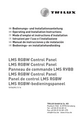 Trilux LMS RGBW Manual De Instrucciones