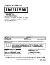 Sears CRAFTSMAN 47.20370 Serie Manual Del Operador