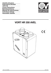 Vortice VORT HR 350 AVEL Manual De Instrucciones