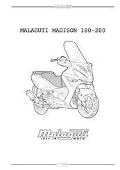 Malaguti MADISON 200 Manual Del Operador