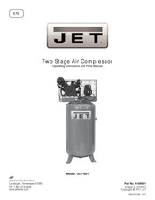 JET M-506801 Instrucciones De Funcionamiento Y Manual De Piezas