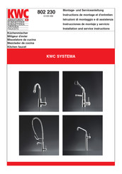 KWC 802 230 Instrucciones De Montaje Y Servicio