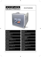 König Electronic KN-STUDIO20 Manual De Uso