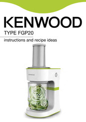 Kenwood FGP20 Instrucciones E Ideas De Recetas