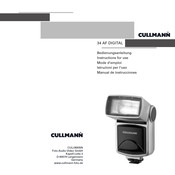 CULLMANN 34 AF DIGITAL Manual De Instrucciones