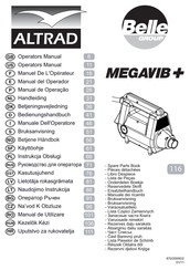 Altrad Belle MEGAVIB+ Manual Del Operador