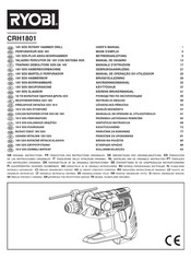 Ryobi CRH1801 Manual De Usuario