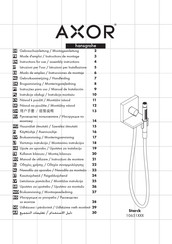 Hansgrohe AXOR Starck 10651 Instrucciones De Montaje