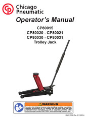 Chicago Pneumatic CP80020 Manual Del Operador