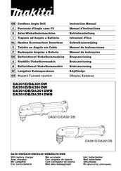 Makita DA391D Manual De Instrucciones