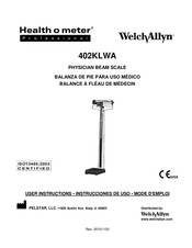 WelchAllyn Health o meter Professional 402KLWA Instrucciones De Uso