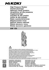 HIKOKI AW 130 Instrucciones De Manejo