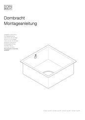 Dornbracht 38 450 002-FF Instrucciones De Montaje