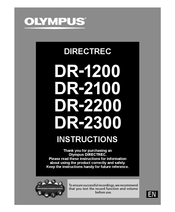 Olympus DIRECTREC DR-2300 Manual De Instrucciones