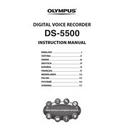 Olympus DS-5500 Manual De Instrucciones