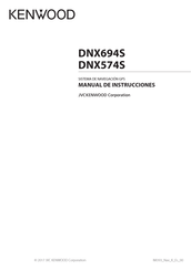 Kenwood DNX574S Manual De Instrucciones