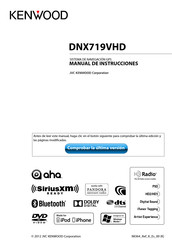 Kenwood DNX719VHD Manual De Instrucciones