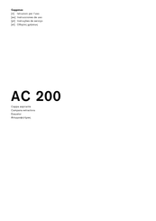 Gaggenau AC 200 Instrucciones De Uso