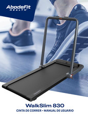 AbodeFit WalkSlim 830 Manual De Usuario