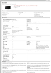 Sony Bravia KDL-43WD75 Serie Instrucciones De Funcionamiento