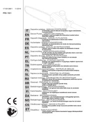 ST. SpA PRS 1501 Manual De Instrucciones